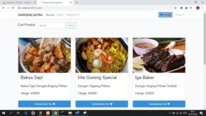 source code aplikasi pemesanan makanan berbasis php